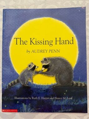 The Kissing Hand by Audrey Penn - Blue & Yellow Children’s Book